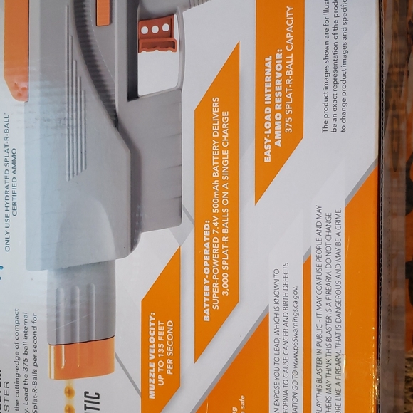 2 Splat R Ball Orbee blaster toy gun - Picture 7 of 7